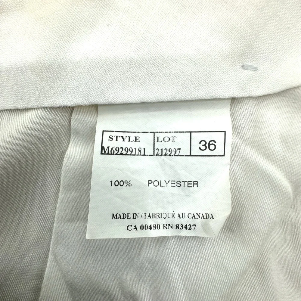 Ballin Golf Short Comfort Eze Nash Cream Ivory Flat Stretch Performance Men's 36
